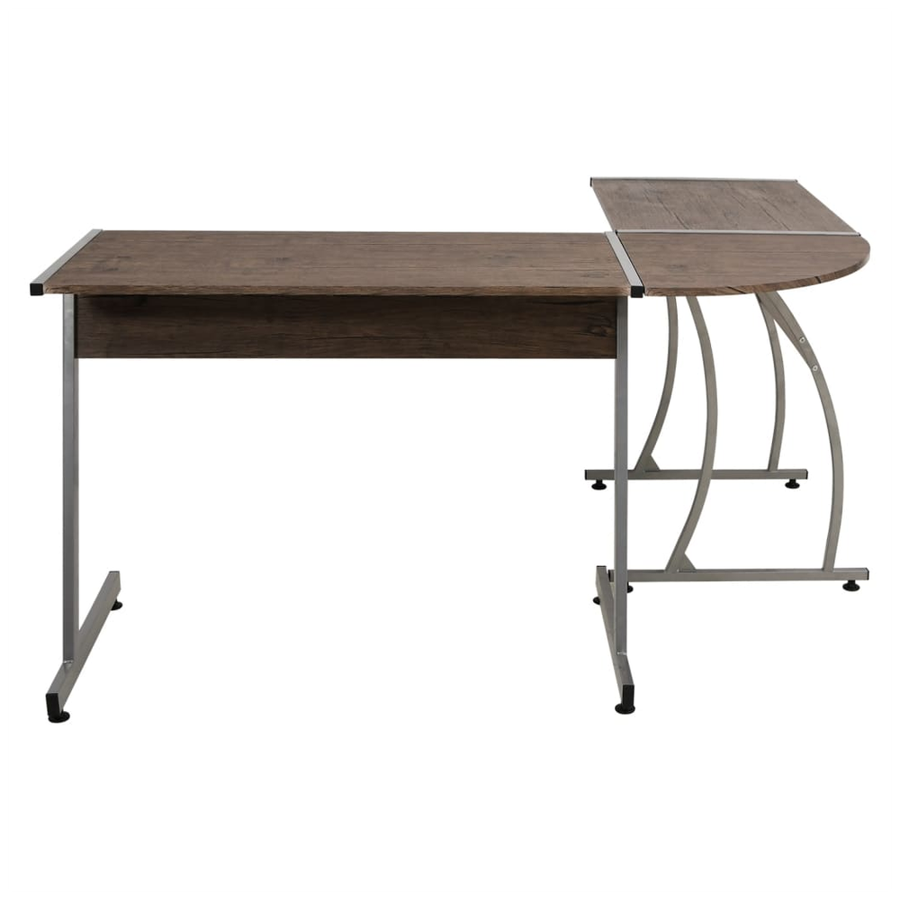 vidaXL Corner Desk L-Shaped Black vidaXL - Desks Desk