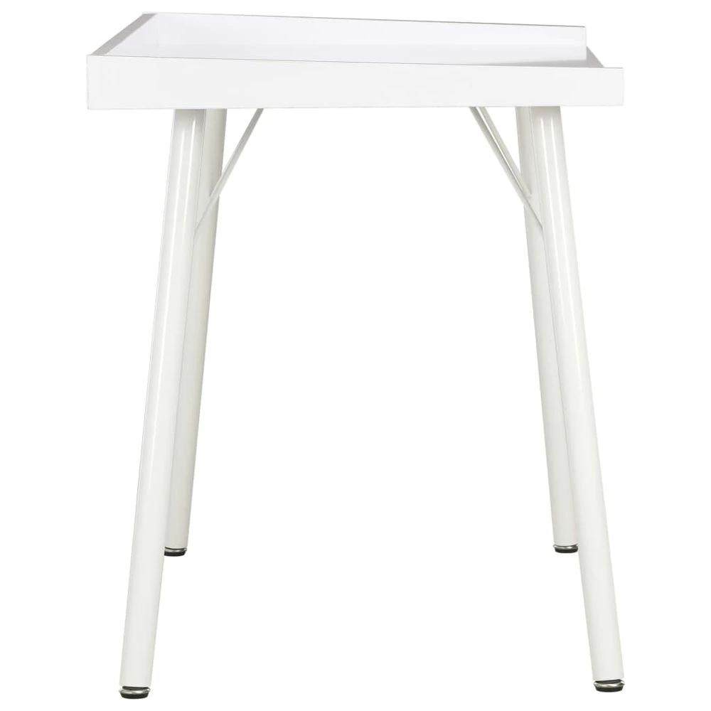 vidaXL Modern Desk White vidaXL 90x50x79 cm vidaXL - Engineered Wood - Desks Desk