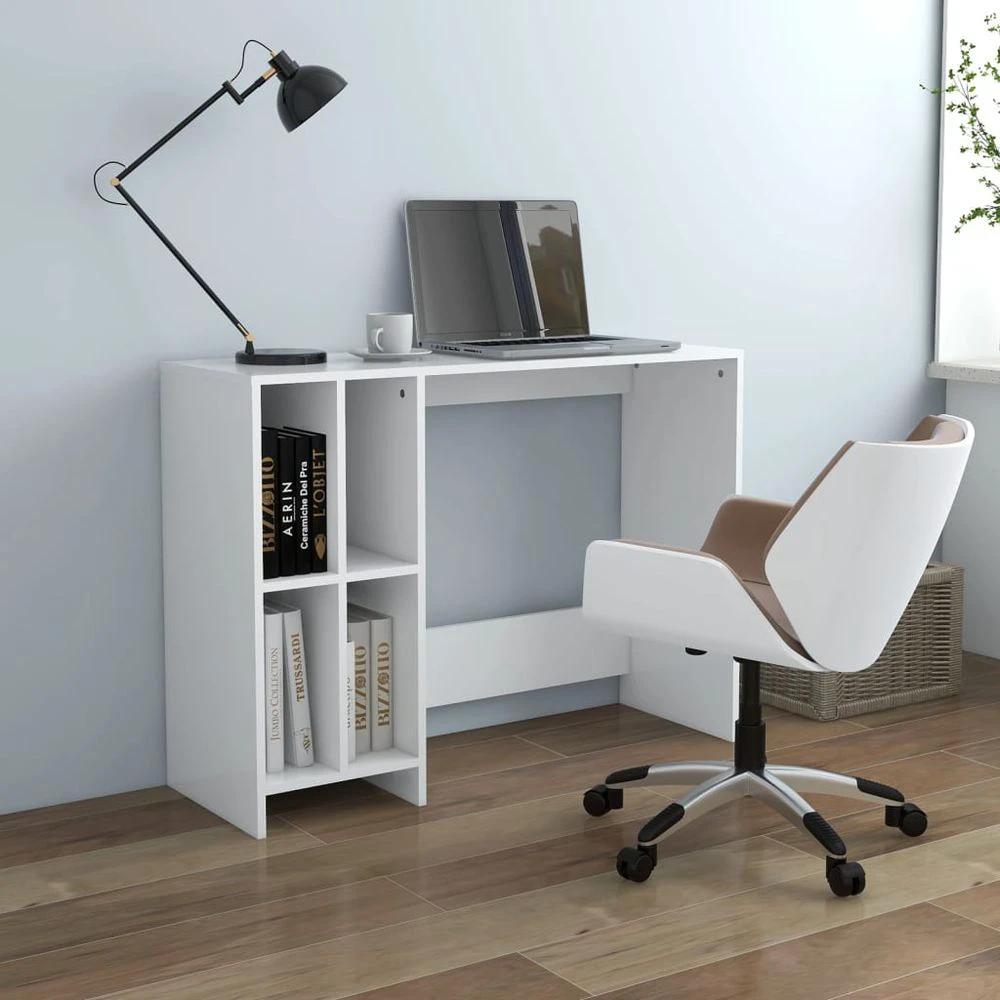 vidaXL Notebook Desk White 102.5x35x75 cm vidaXL Engineered Wood - Desks Desk