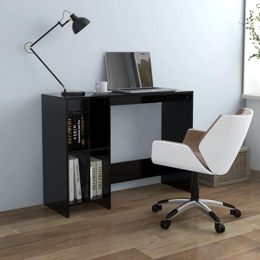 Notebook Desk White 102.5x35x75 cm vidaXL Engineered Wood by vidaXL