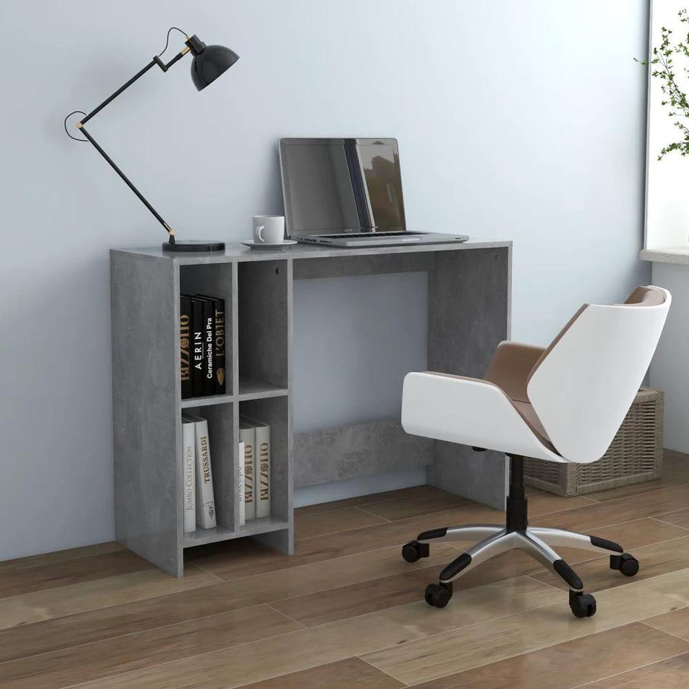 Notebook Desk White 102.5x35x75 cm vidaXL Engineered Wood by vidaXL