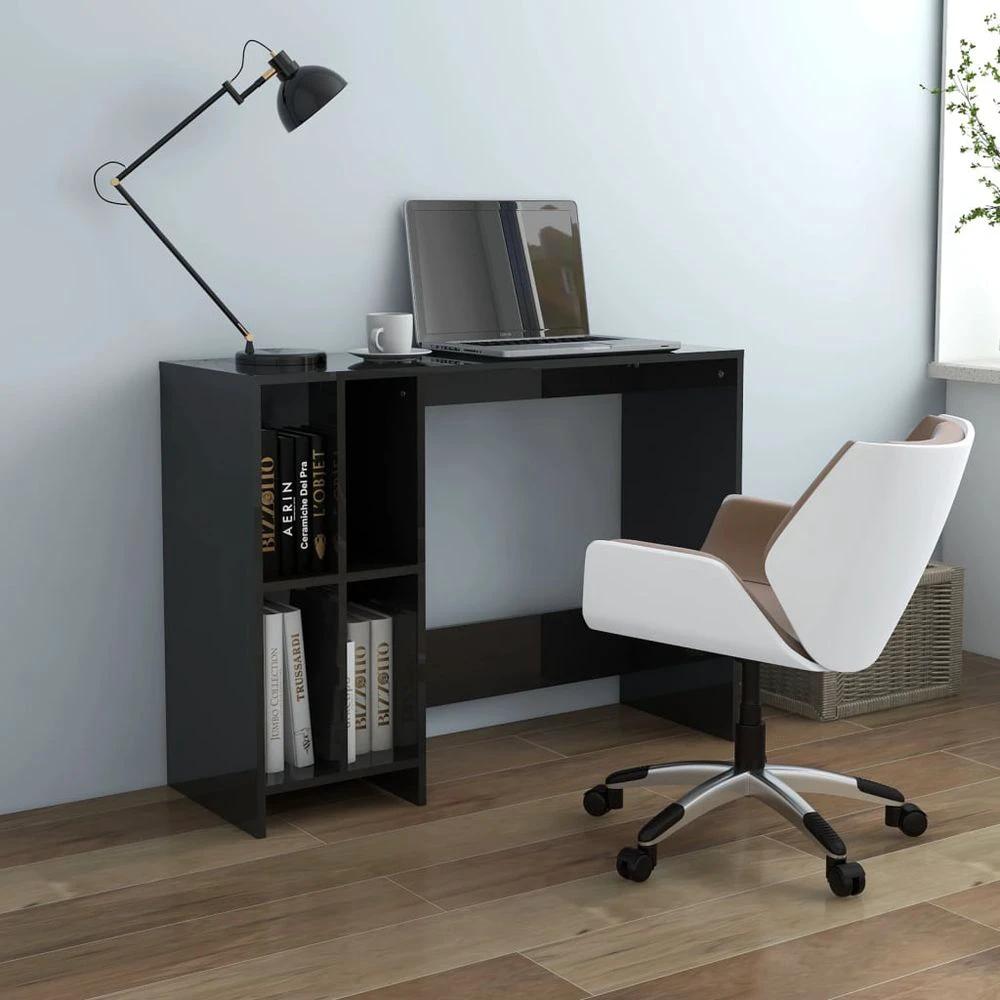 Notebook Desk White 102.5x35x75 cm vidaXL Engineered Wood by vidaXL