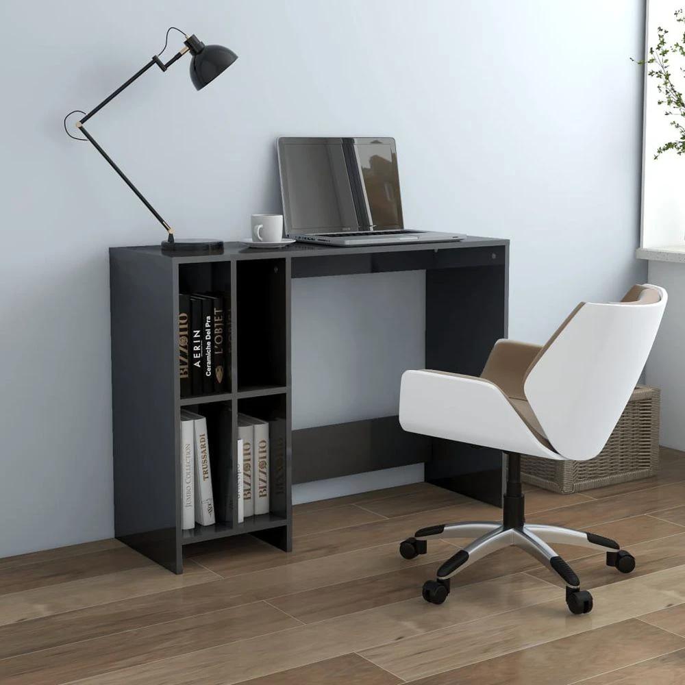 Notebook Desk White 102.5x35x75 cm vidaXL Engineered Wood by vidaXL