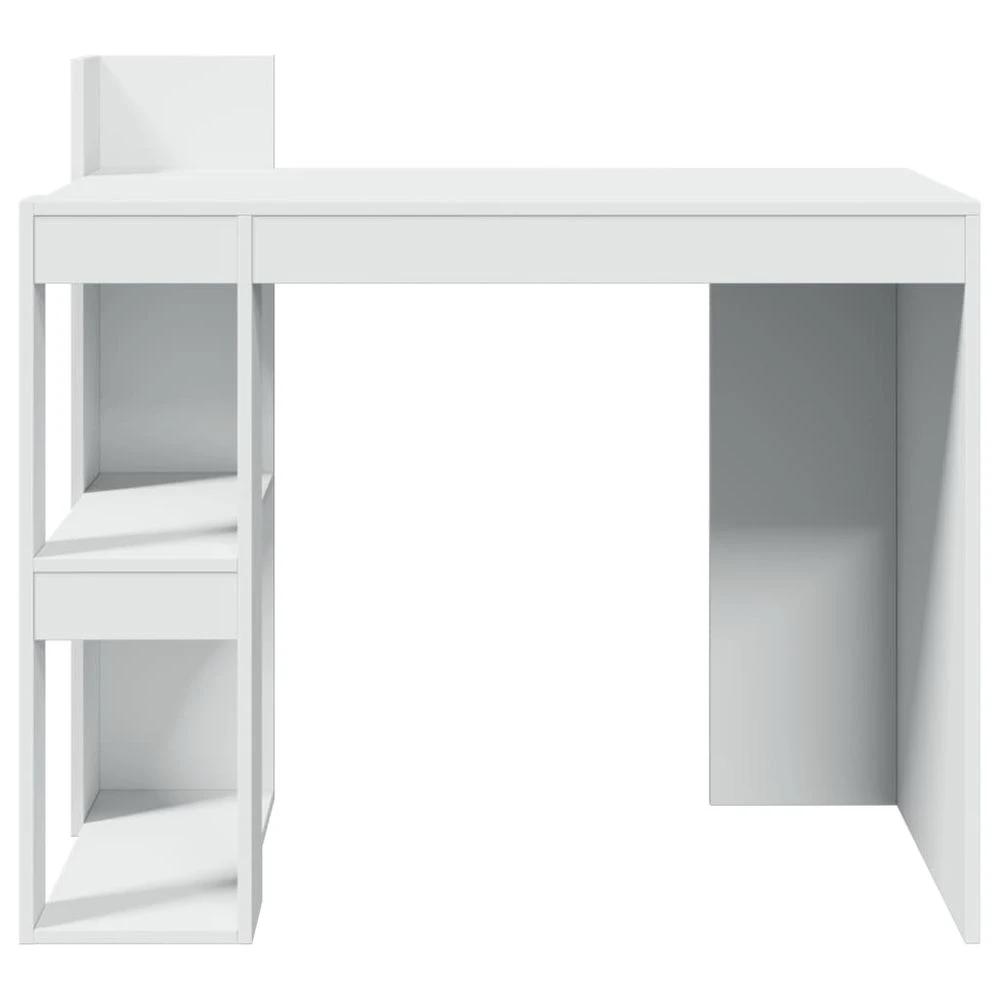 vidaXL Office Desk White 103.5x56.5x94 cm Engineered Wood - Desks Desk