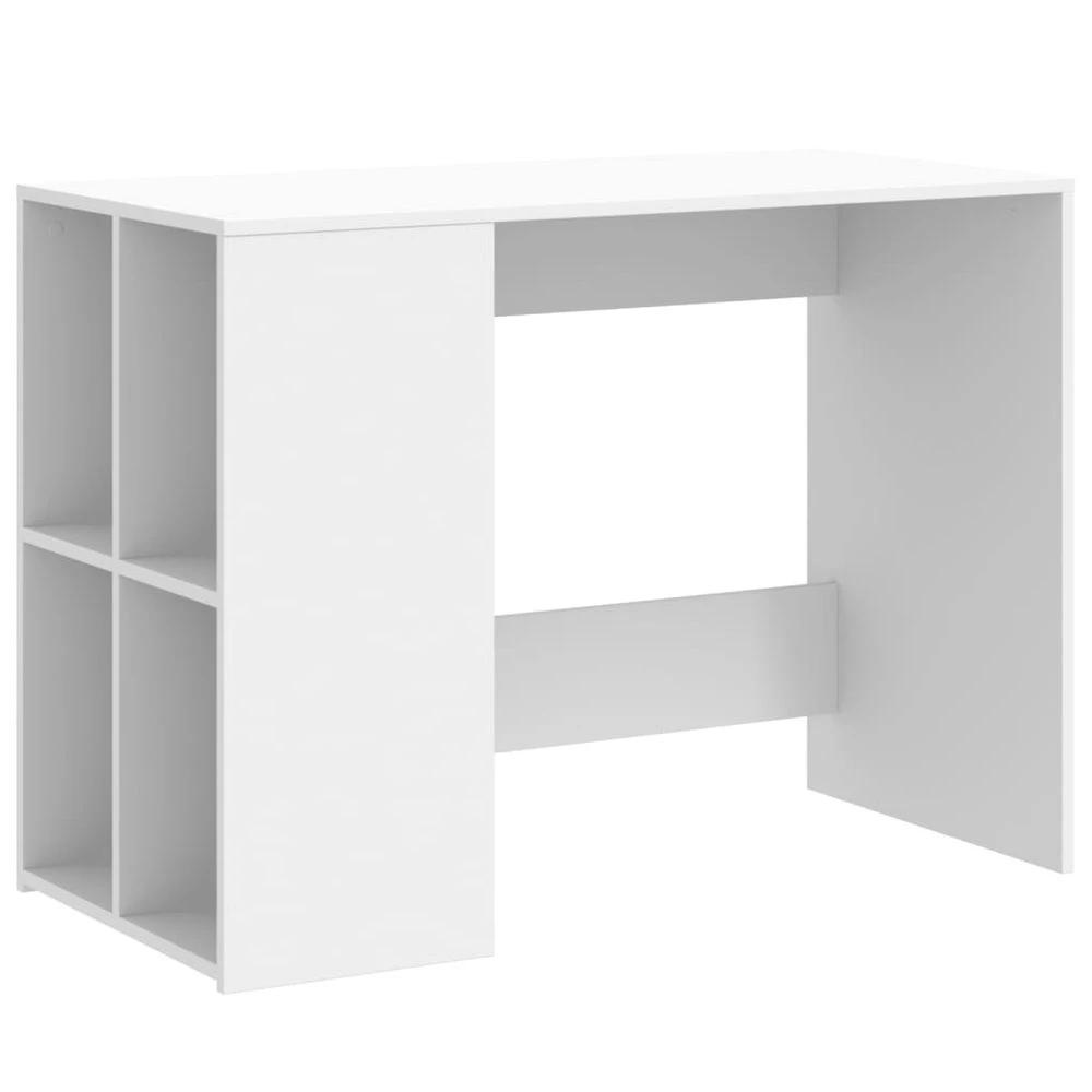 Desk White 102x50x75 cm vidaXL Engineered Wood by vidaXL