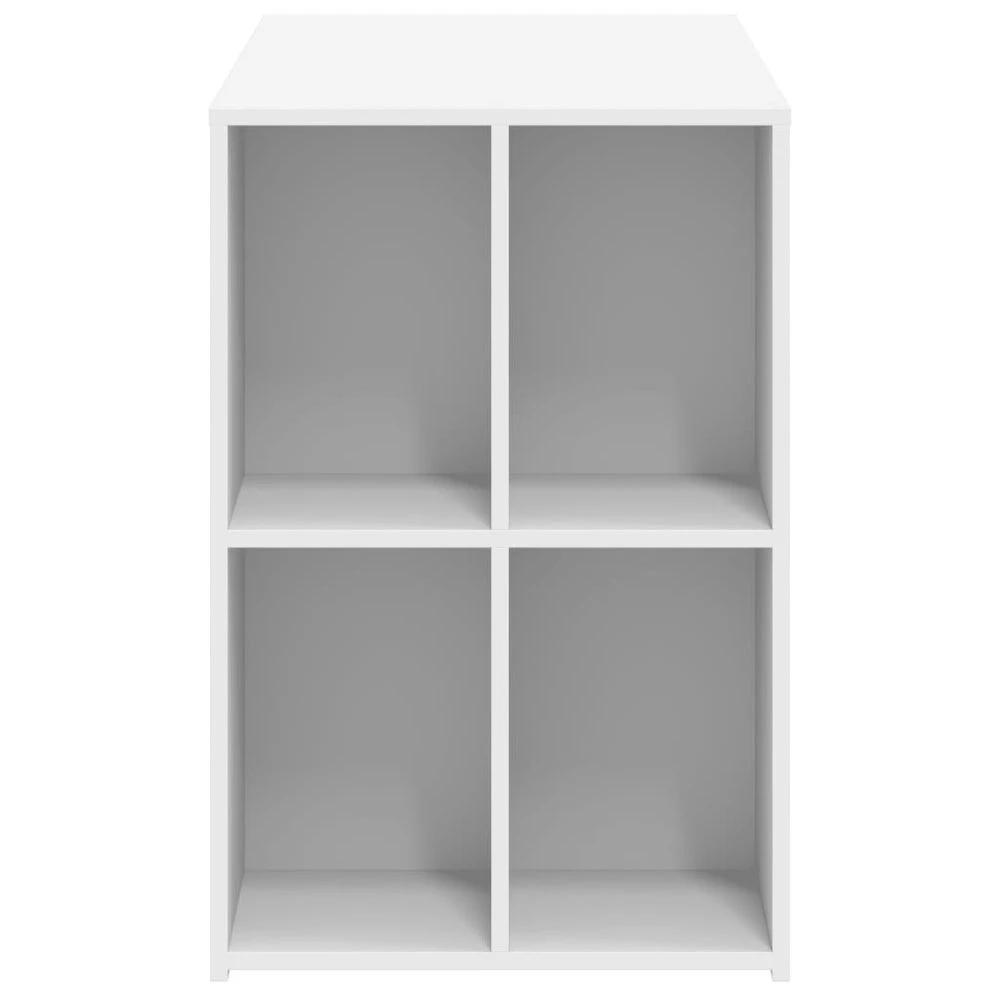 Desk White 102x50x75 cm vidaXL Engineered Wood by vidaXL