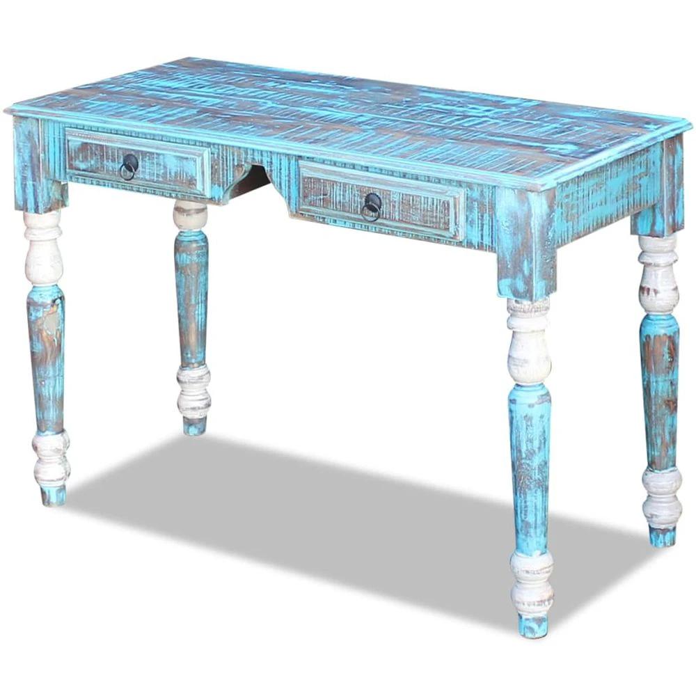 Desk Solid Reclaimed Wood vidaXL by vidaXL