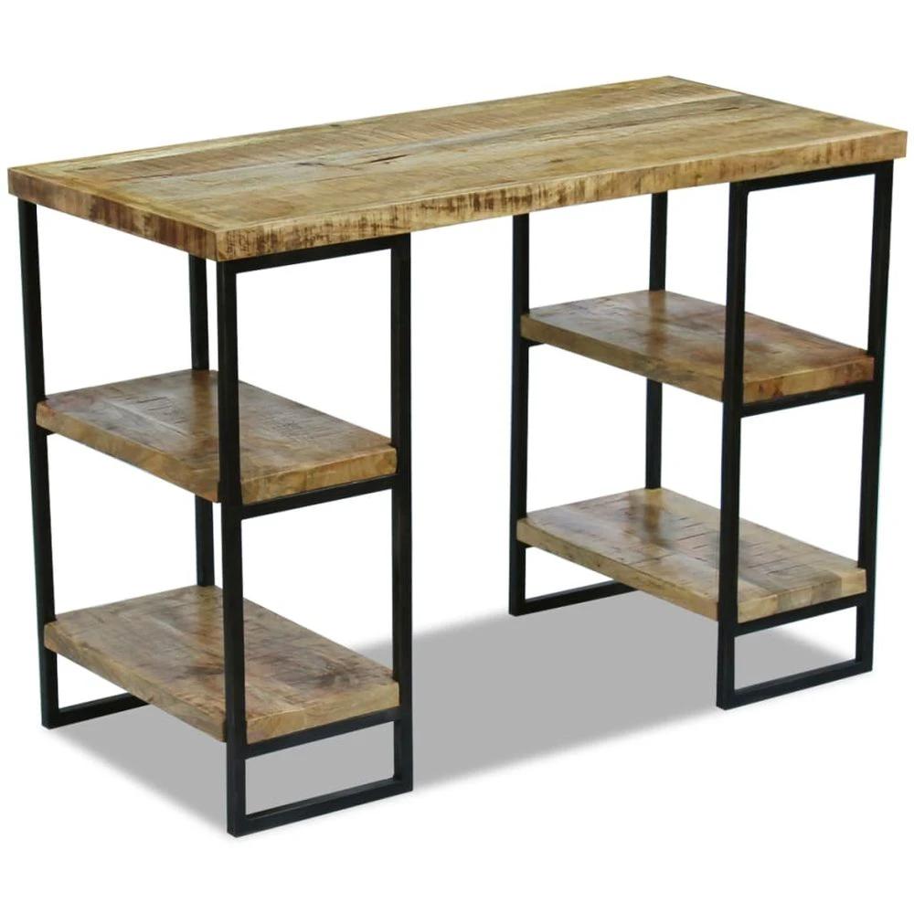 Office Desk Mango Wood vidaXL 110x50x76 cm by vidaXL