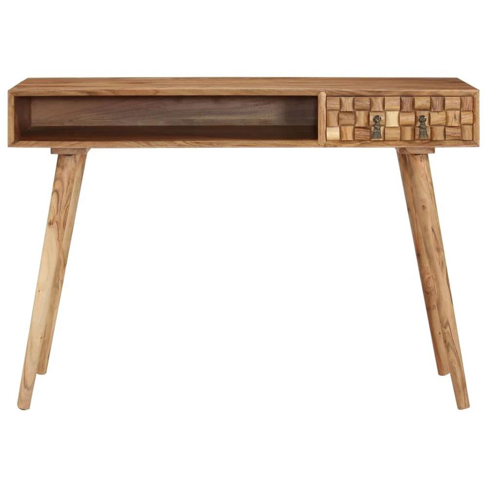 Writing Desk 115x50x76 cm Solid Wood Acacia by vidaXL