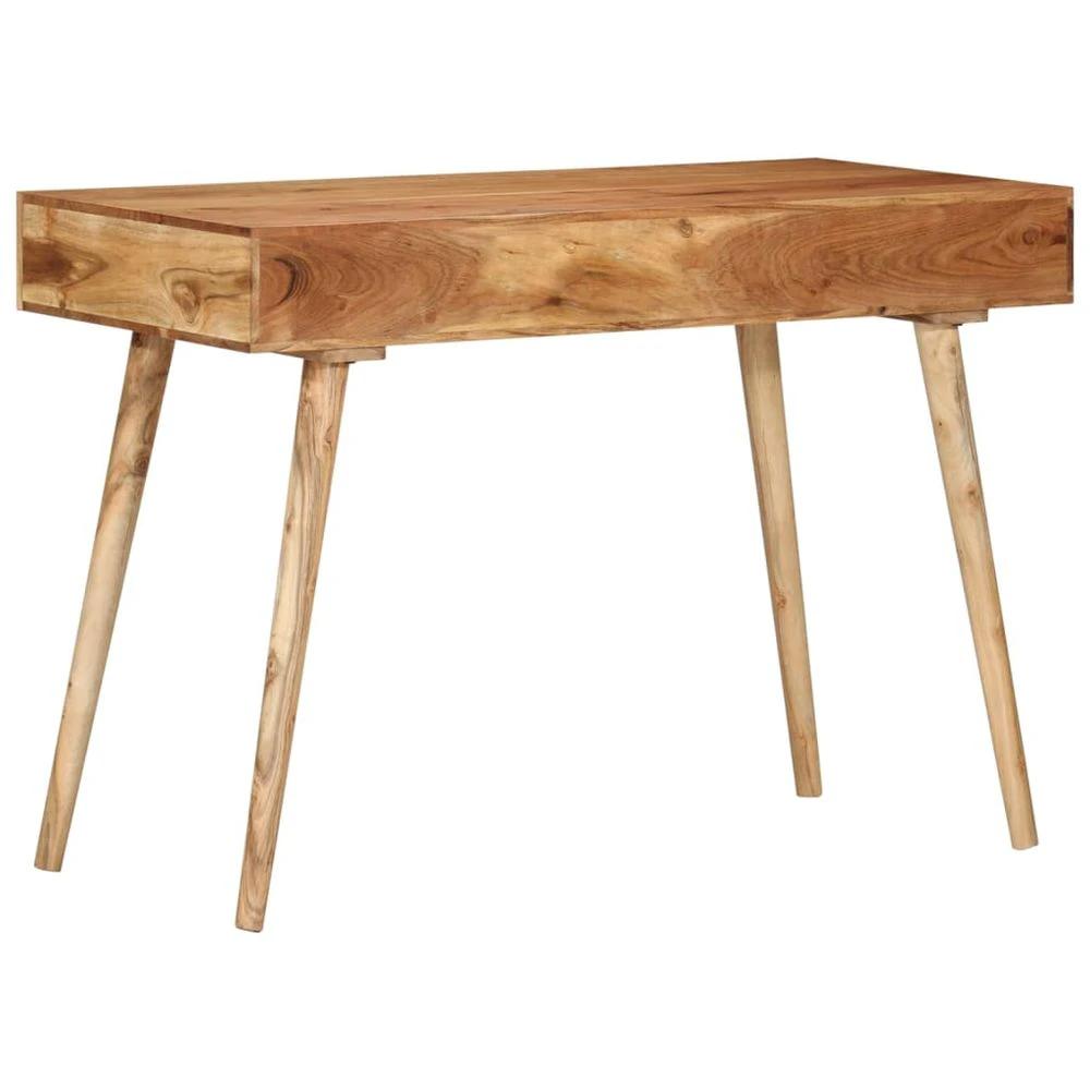 Writing Desk 115x50x76 cm Solid Wood Acacia by vidaXL