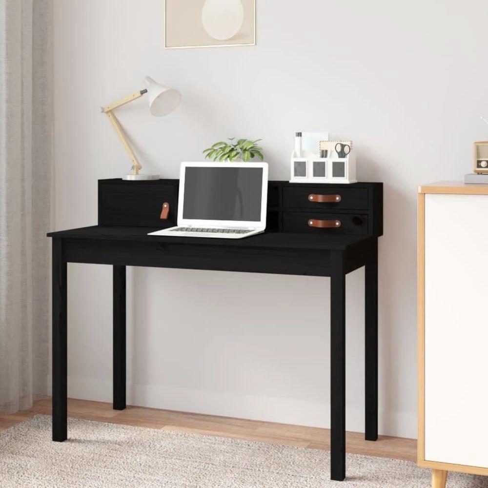 vidaXL Desk 110x50x93 cm Solid Wood Pine - Desks Desk