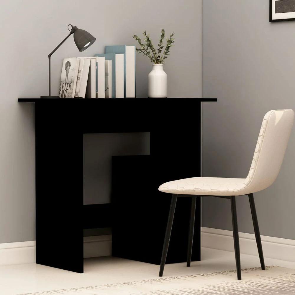 vidaXL Desk Smoked Oak 80x45x74 cm vidaXL Engineered Wood - Desks Desk
