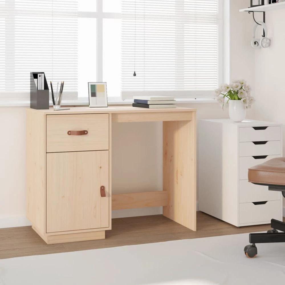 vidaXL Desk 95x50x75 cm vidaXL Solid Wood Pine - Desks Desk
