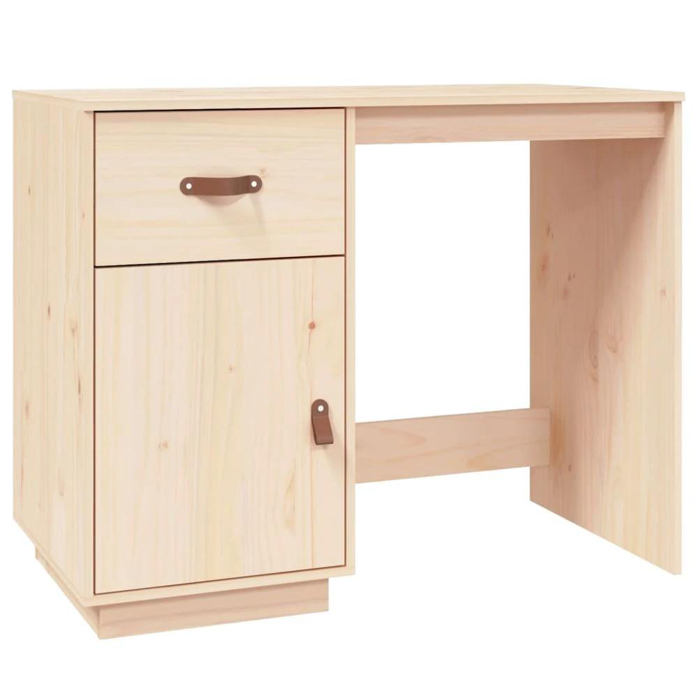 vidaXL Desk 95x50x75 cm vidaXL Solid Wood Pine - Desks Desk