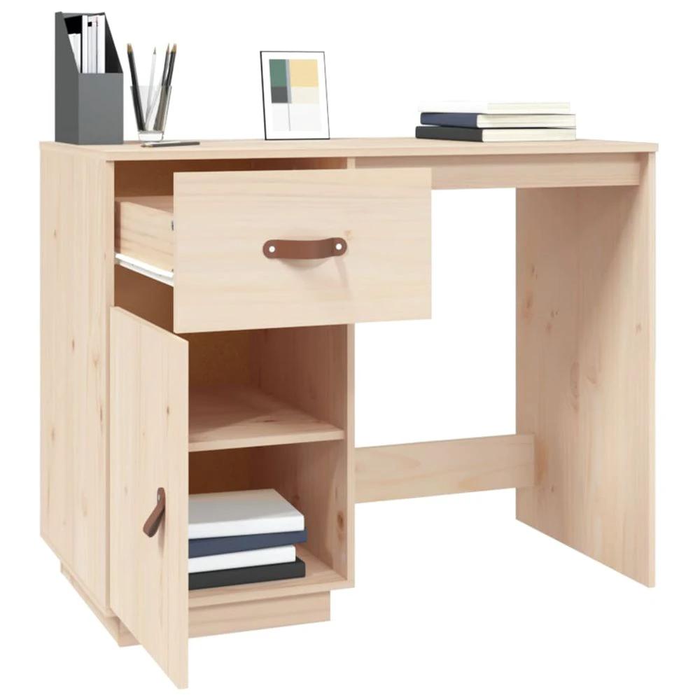 vidaXL Desk 95x50x75 cm vidaXL Solid Wood Pine - Desks Desk
