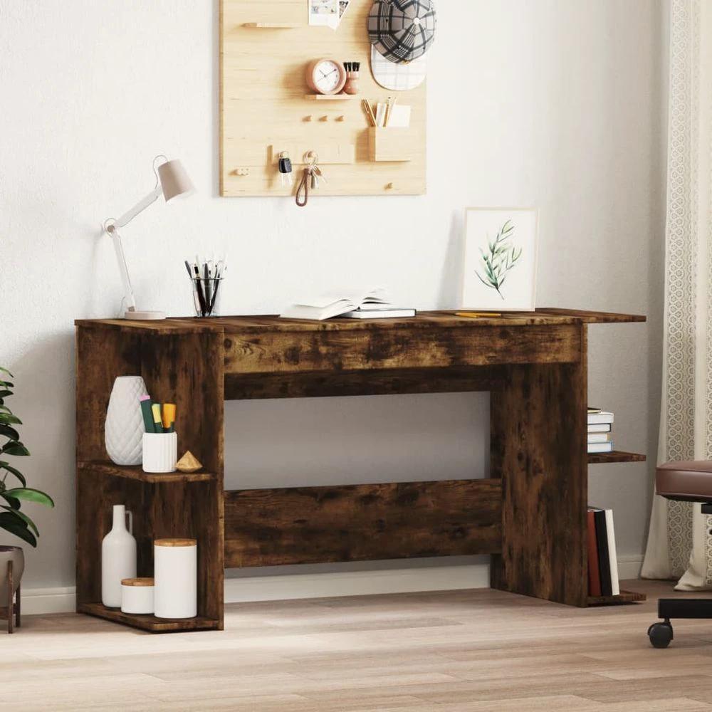 vidaXL Desk White 140x50x75 cm vidaXL Engineered Wood - Desks Desk