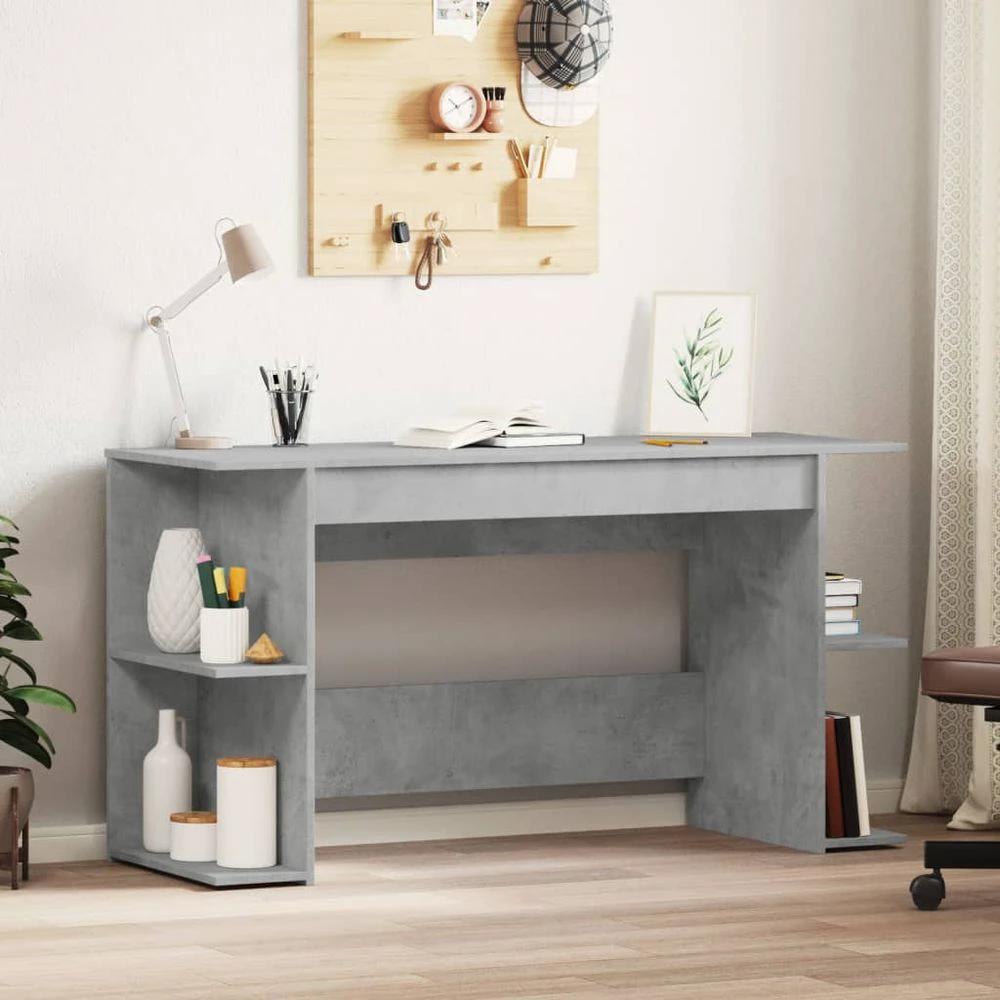 vidaXL Desk White 140x50x75 cm vidaXL Engineered Wood - Desks Desk