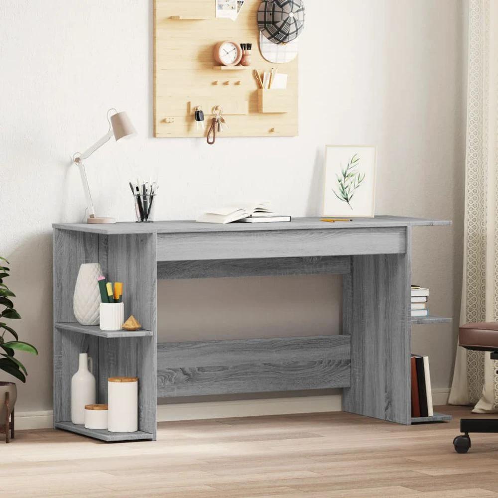 vidaXL Desk White 140x50x75 cm vidaXL Engineered Wood - Desks Desk