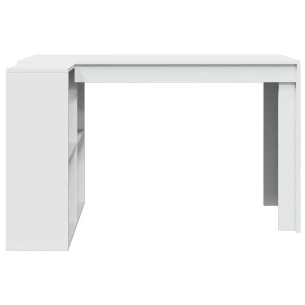 vidaXL Office Desk White 123.5x73.5x75 cm Engineered Wood - Desks Desk