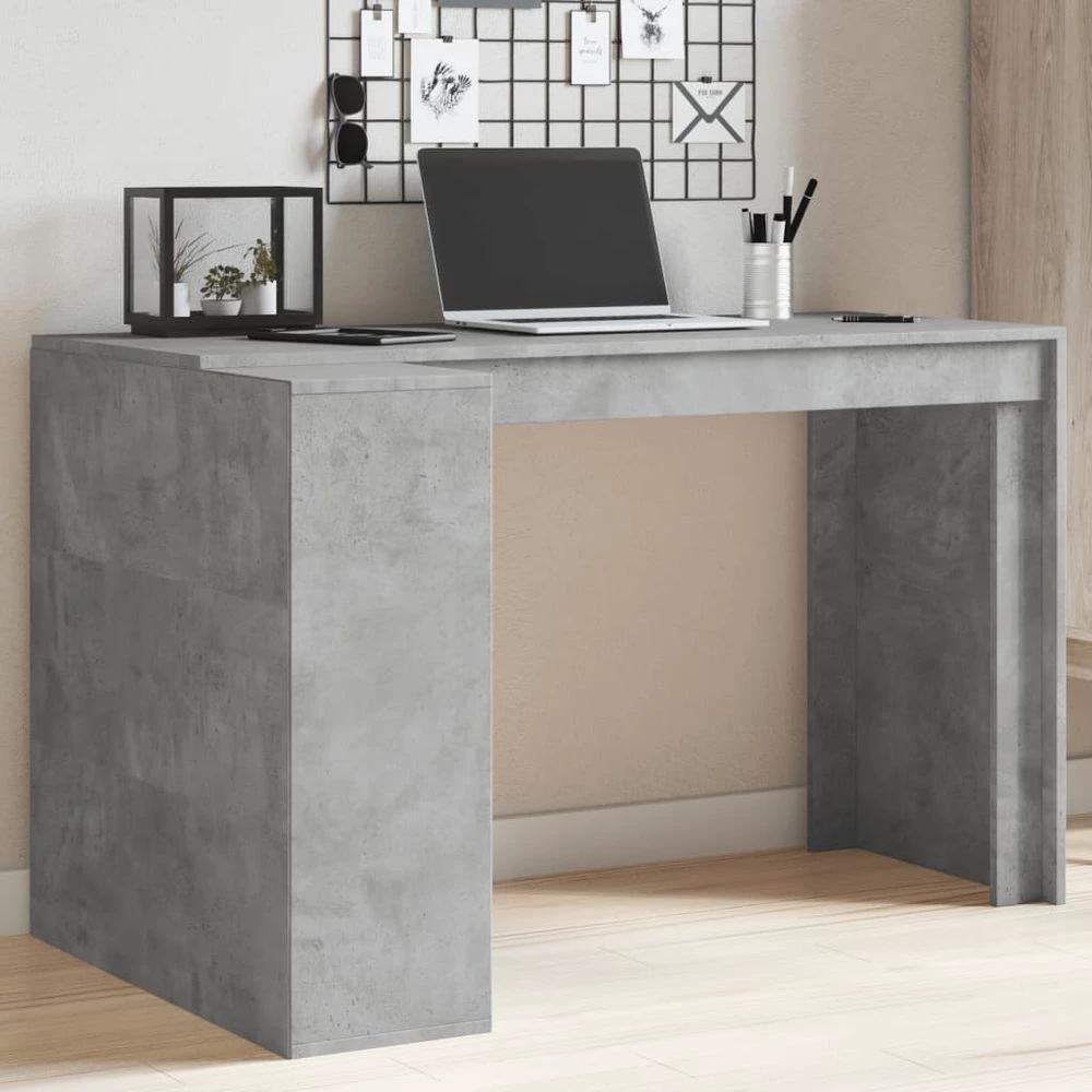 vidaXL Office Desk White 123.5x73.5x75 cm Engineered Wood - Desks Desk