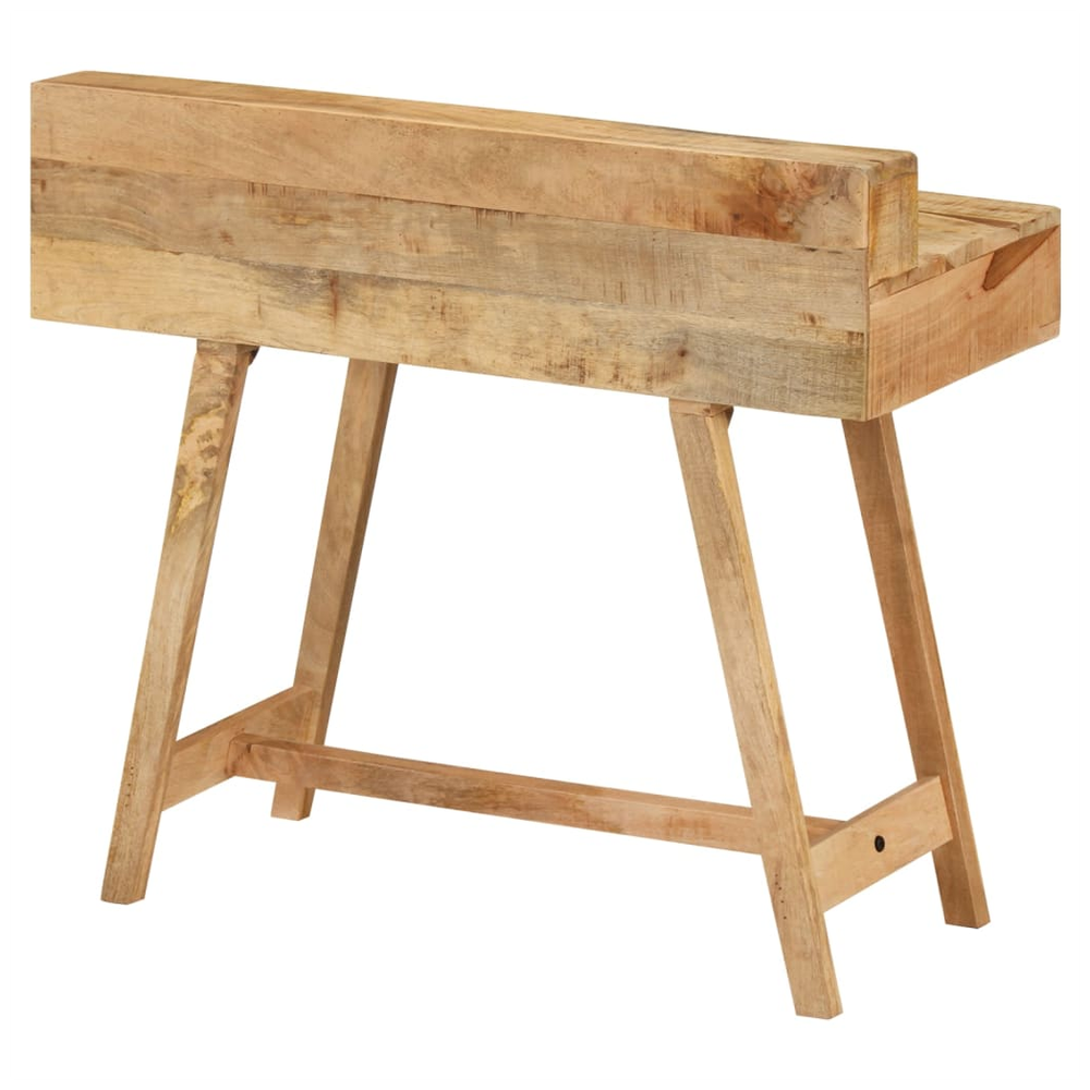 vidaXL vidaXL Desk 100x45x90 cm Solid Rough Mango Wood - Desks Desk