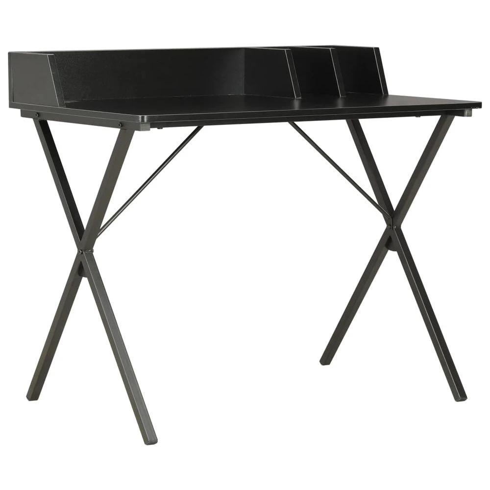 Desk White and Natural vidaXL 80x50x84 cm by vidaXL