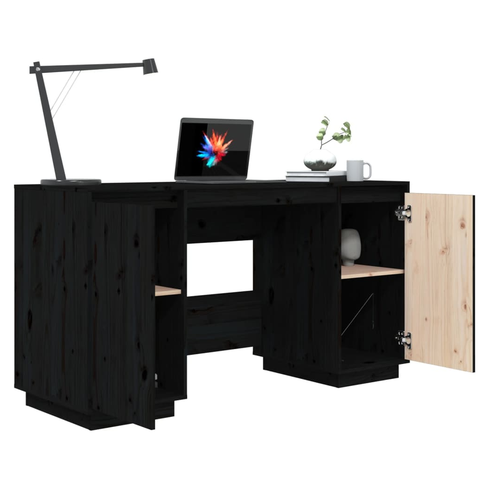 Desk 140x50x75 cm vidaXL Solid Wood Pine by vidaXL