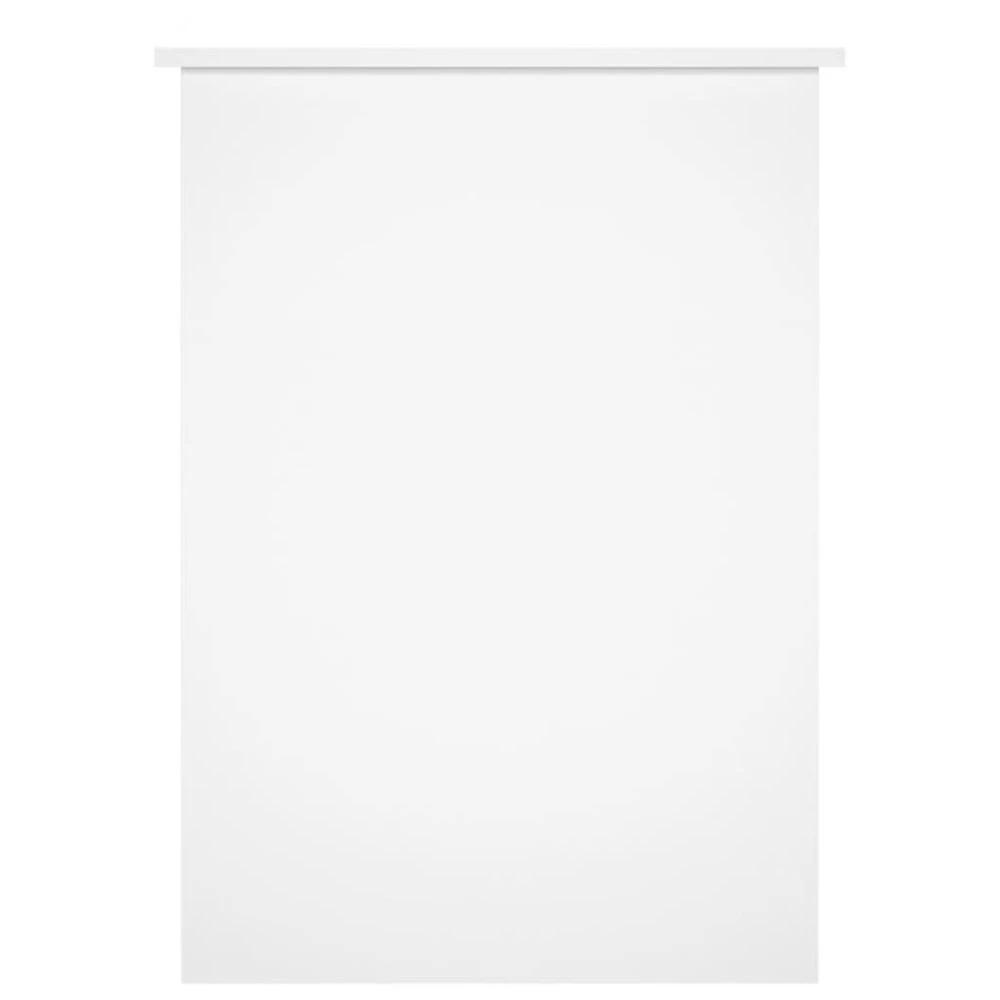vidaXL Desk White 100x55x75 Engineered Wood - Desks Desk