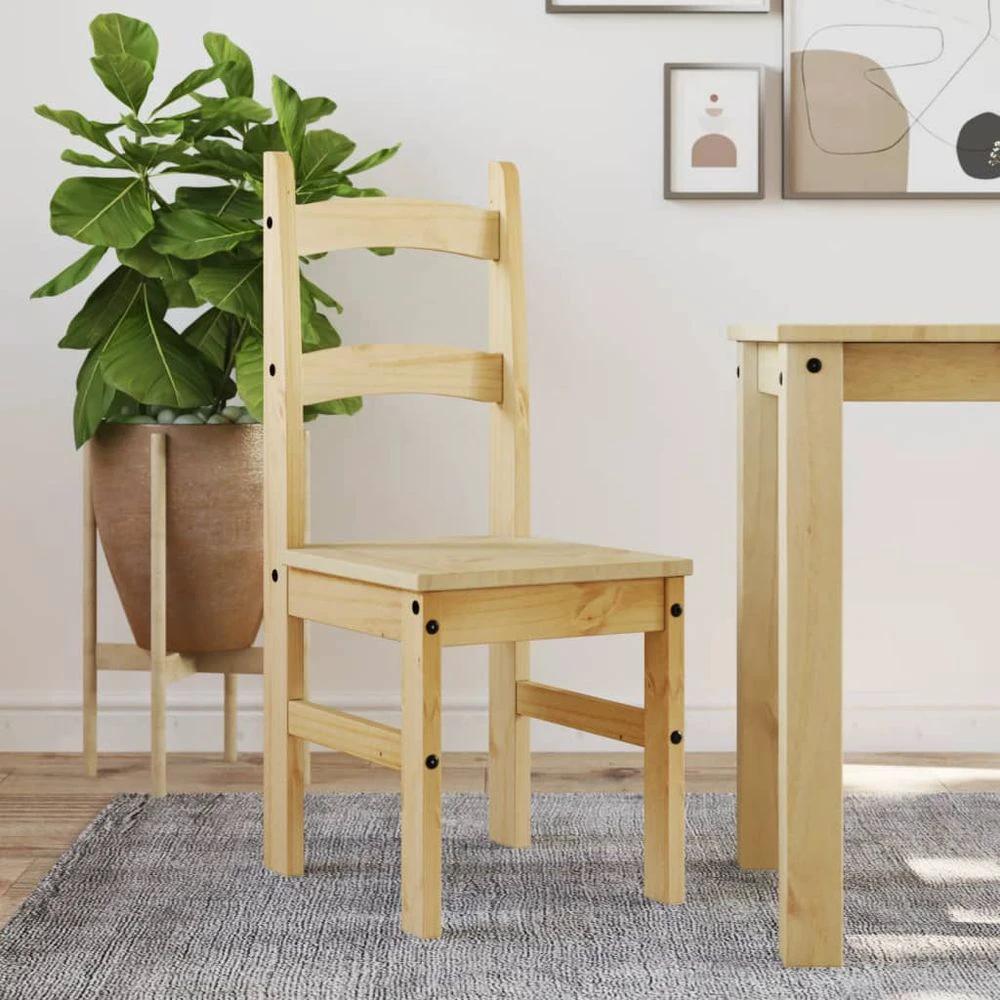 Dining Chairs 2 pcs 40x46x99 cm vidaXL Solid Wood Pine by vidaXL