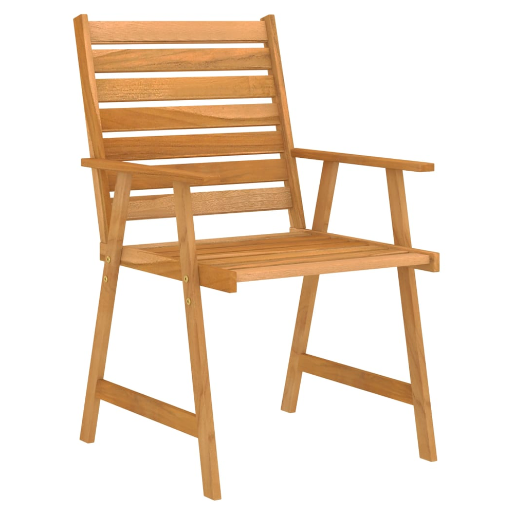 vidaXL 5 Piece vidaXL Garden Dining Set Solid Acacia Wood - Uncategorized Dining Set