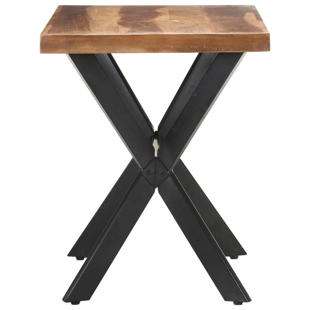 Dining Table vidaXL 120x60x75 cm Solid Wood with Honey Finish by vidaXL