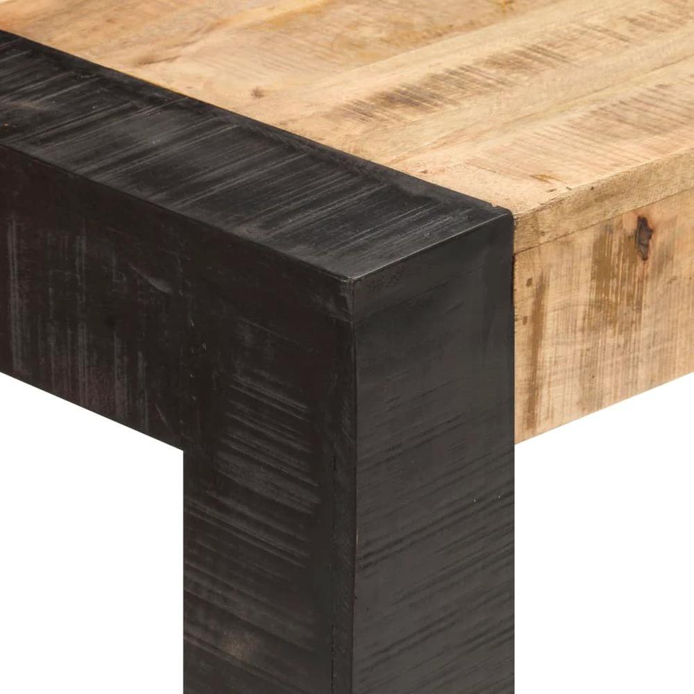 vidaXL Dining Table 160x80x76 cm vidaXL Solid Mango Wood - Uncategorized Dining Table