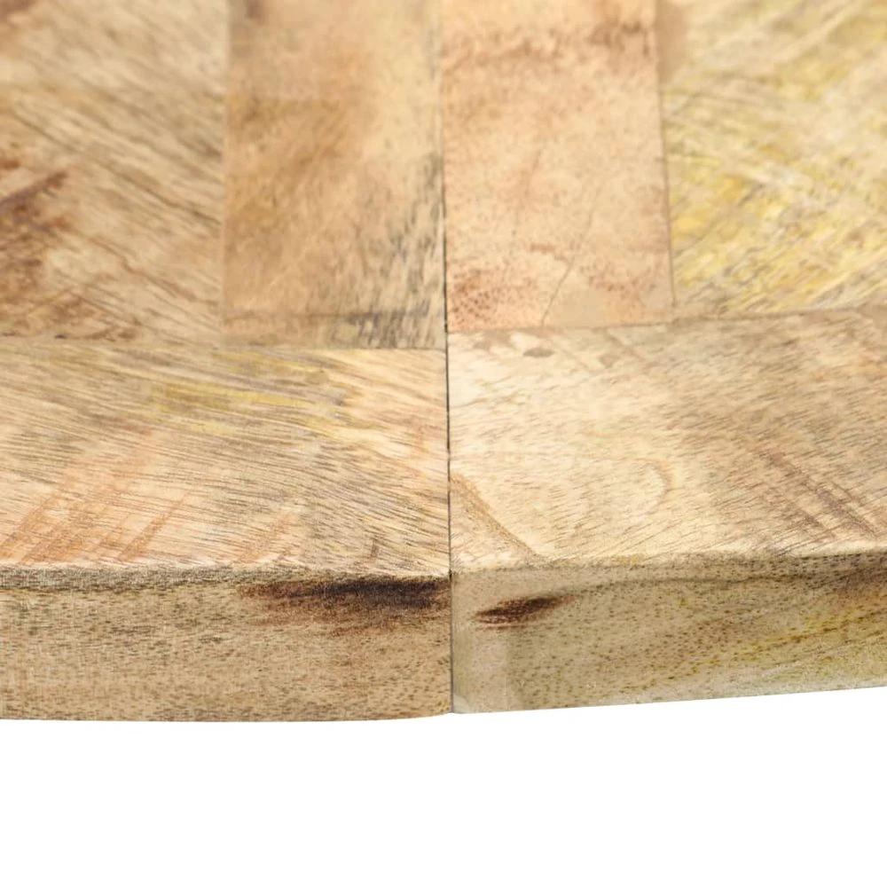 vidaXL Dining Table Round 120x76 cm vidaXL Solid Mango Wood - Uncategorized Dining Table