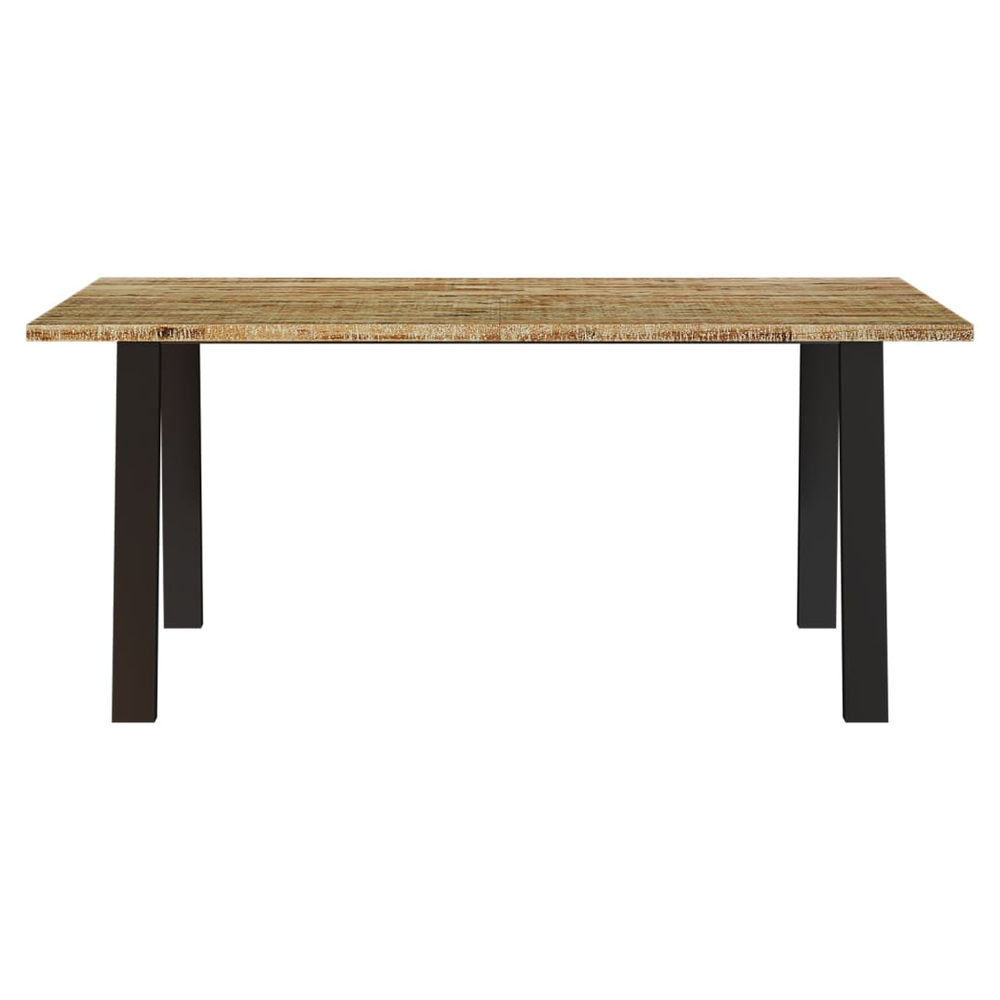 vidaXL Dining Table 150x90x75 cm vidaXL Solid Wood Acacia - Uncategorized Dining Table