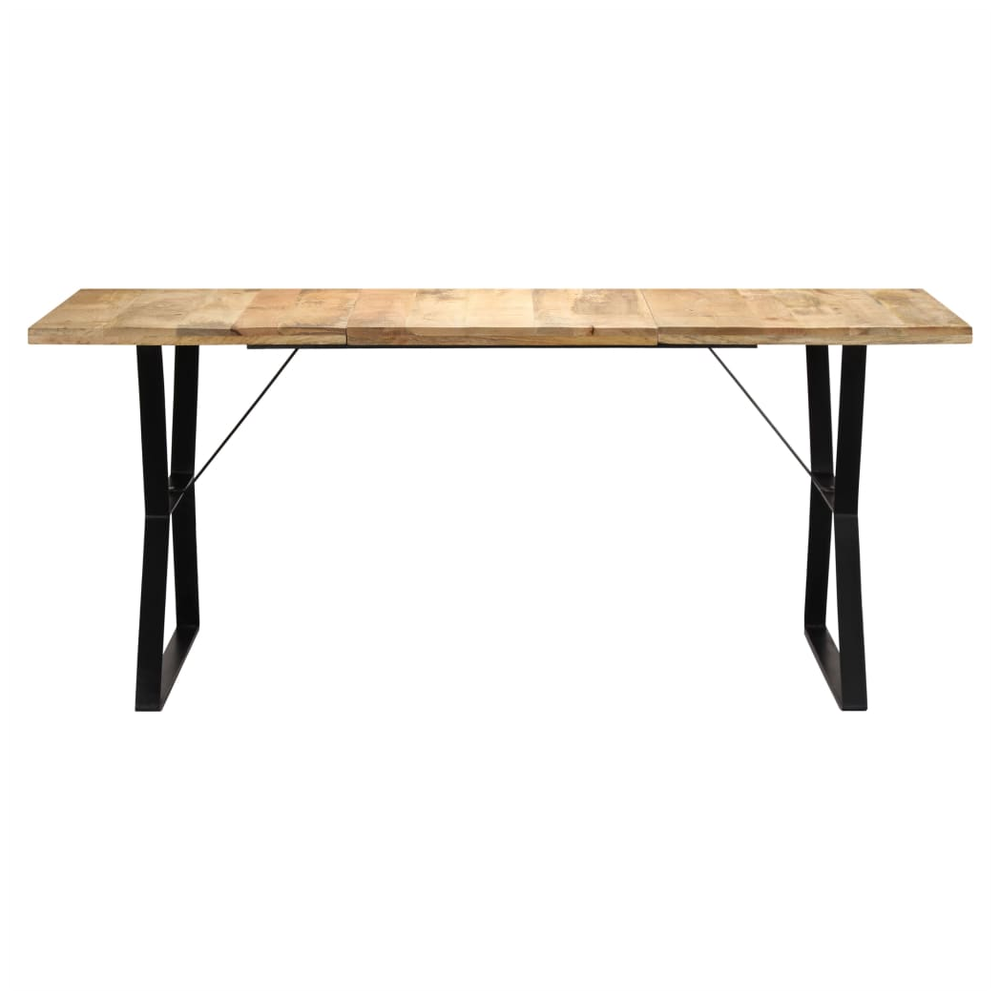 vidaXL Dining Table 180x90x76 cm vidaXL Solid Mango Wood - Uncategorized Dining Table