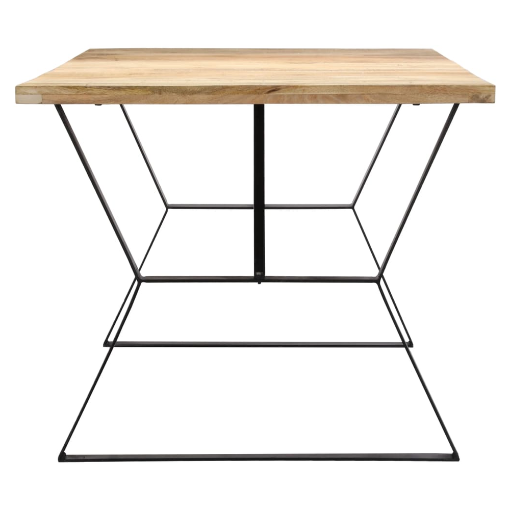vidaXL Dining Table 180x90x76 cm vidaXL Solid Mango Wood - Uncategorized Dining Table