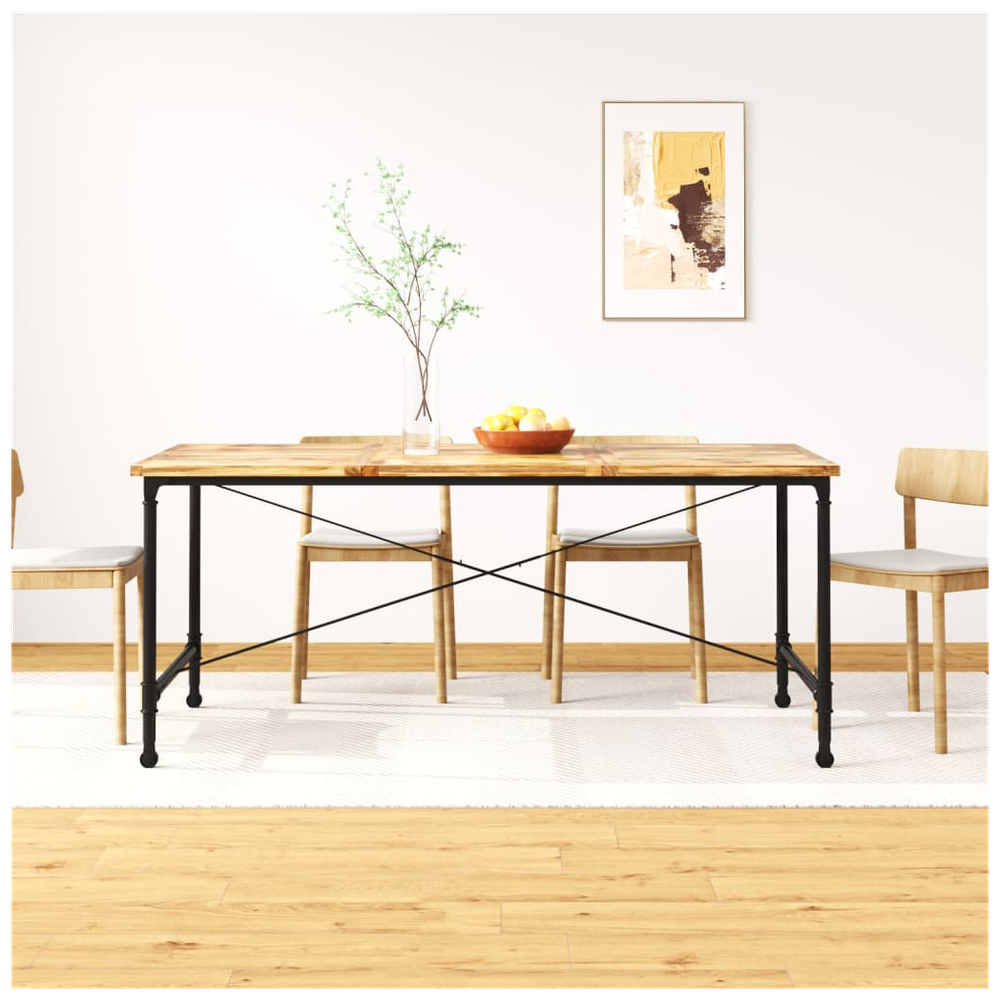 vidaXL Dining Table vidaXL Solid Mango Wood 180 cm - Uncategorized Dining Table