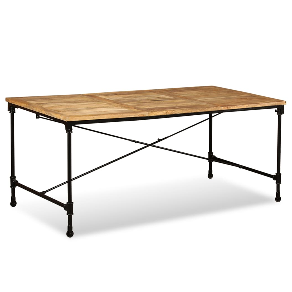 vidaXL Dining Table vidaXL Solid Mango Wood 180 cm - Uncategorized Dining Table