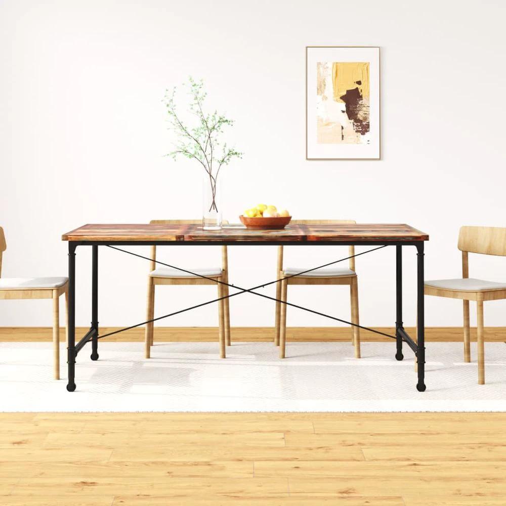 vidaXL Dining Table vidaXL Solid Mango Wood 180 cm - Uncategorized Dining Table