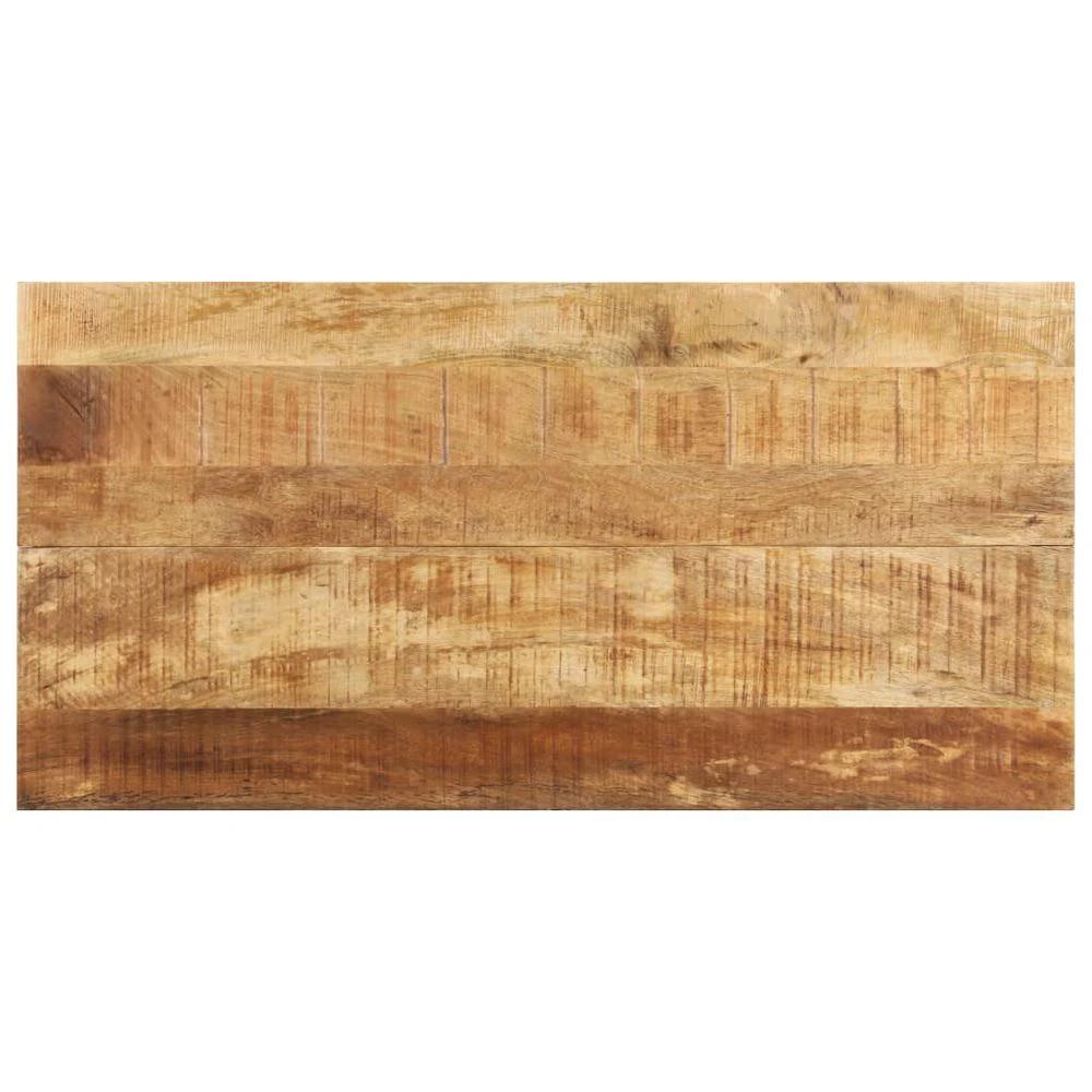vidaXL Dining Table 140x70x76 cm vidaXL Rough Mango Wood - Uncategorized Dining Table