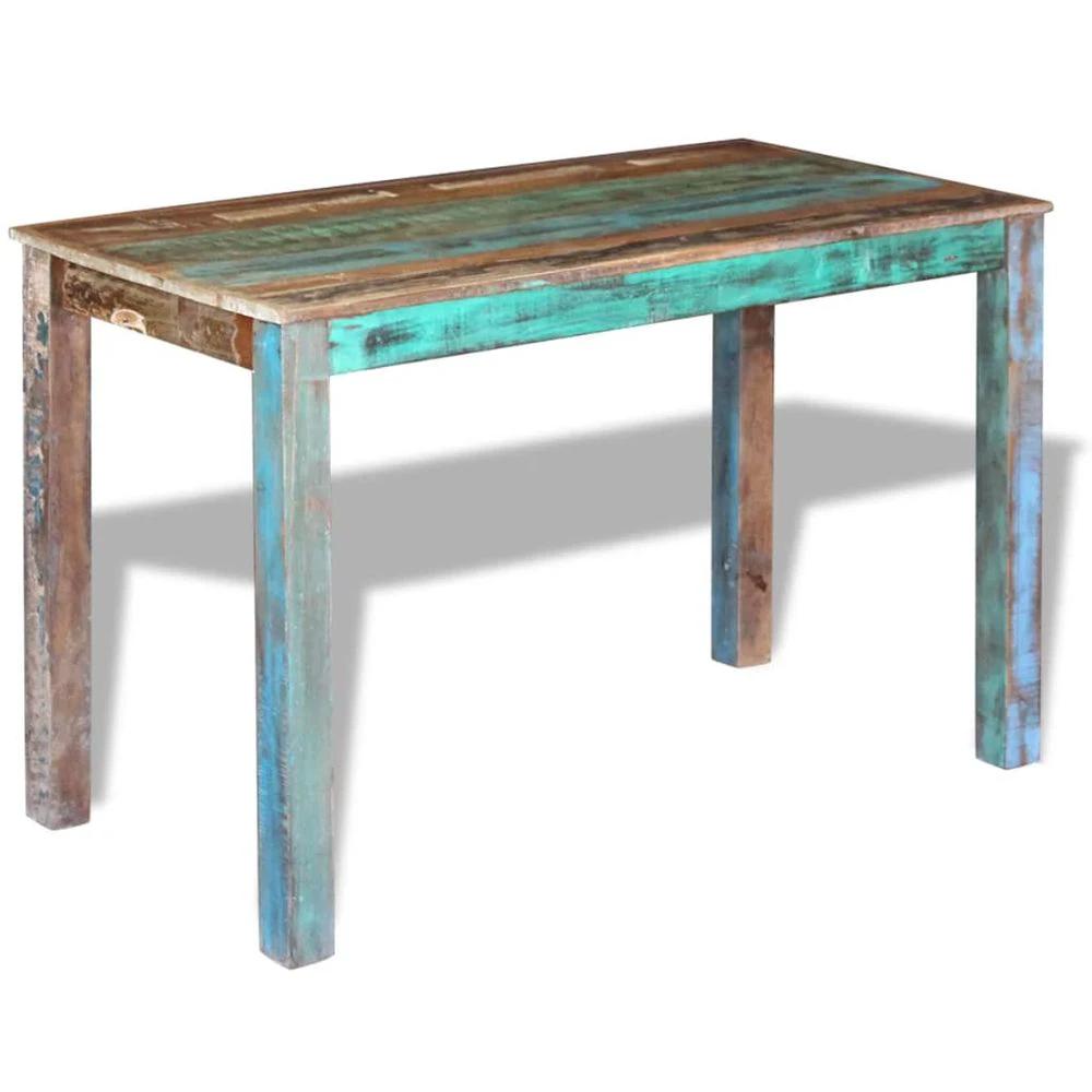 Dining Table vidaXL Solid Reclaimed Wood 115x60x76 cm by vidaXL