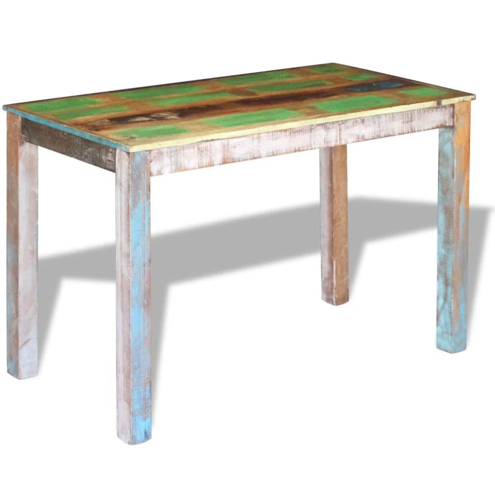 Dining Table vidaXL Solid Reclaimed Wood 115x60x76 cm by vidaXL