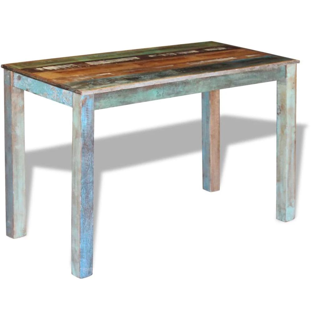 Dining Table vidaXL Solid Reclaimed Wood 115x60x76 cm by vidaXL