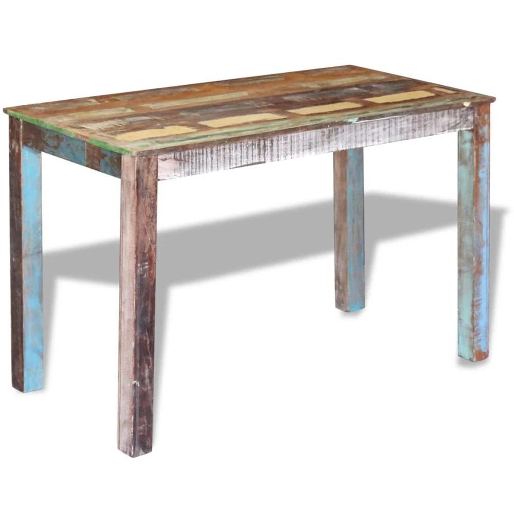 Dining Table vidaXL Solid Reclaimed Wood 115x60x76 cm by vidaXL