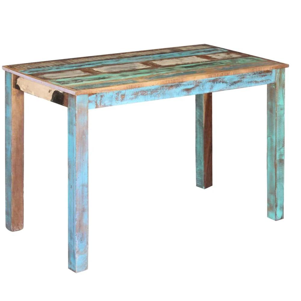 Dining Table vidaXL Solid Reclaimed Wood 115x60x76 cm by vidaXL