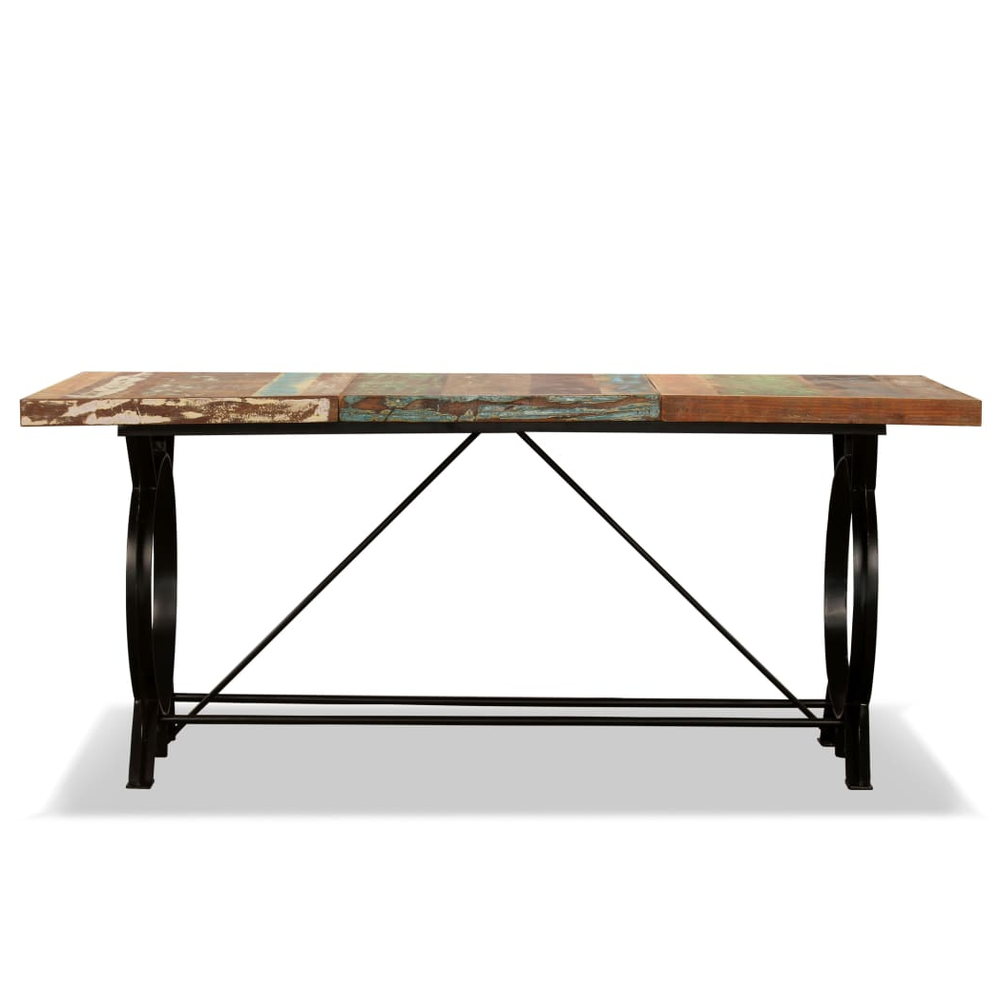 vidaXL Dining Table vidaXL Solid Reclaimed Wood 180 cm - Uncategorized Dining Table