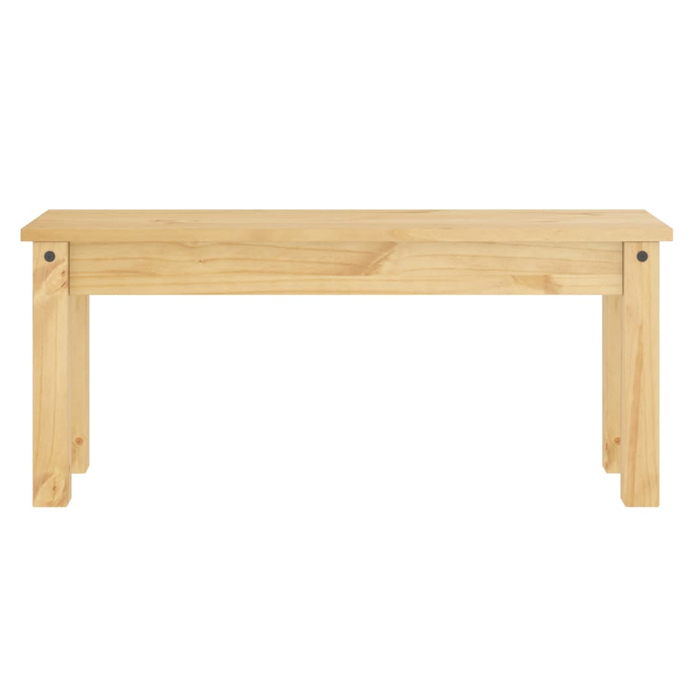 vidaXL Dining Bench Panama 105x30x45 cm vidaXL Solid Wood Pine - Uncategorized Dining Table