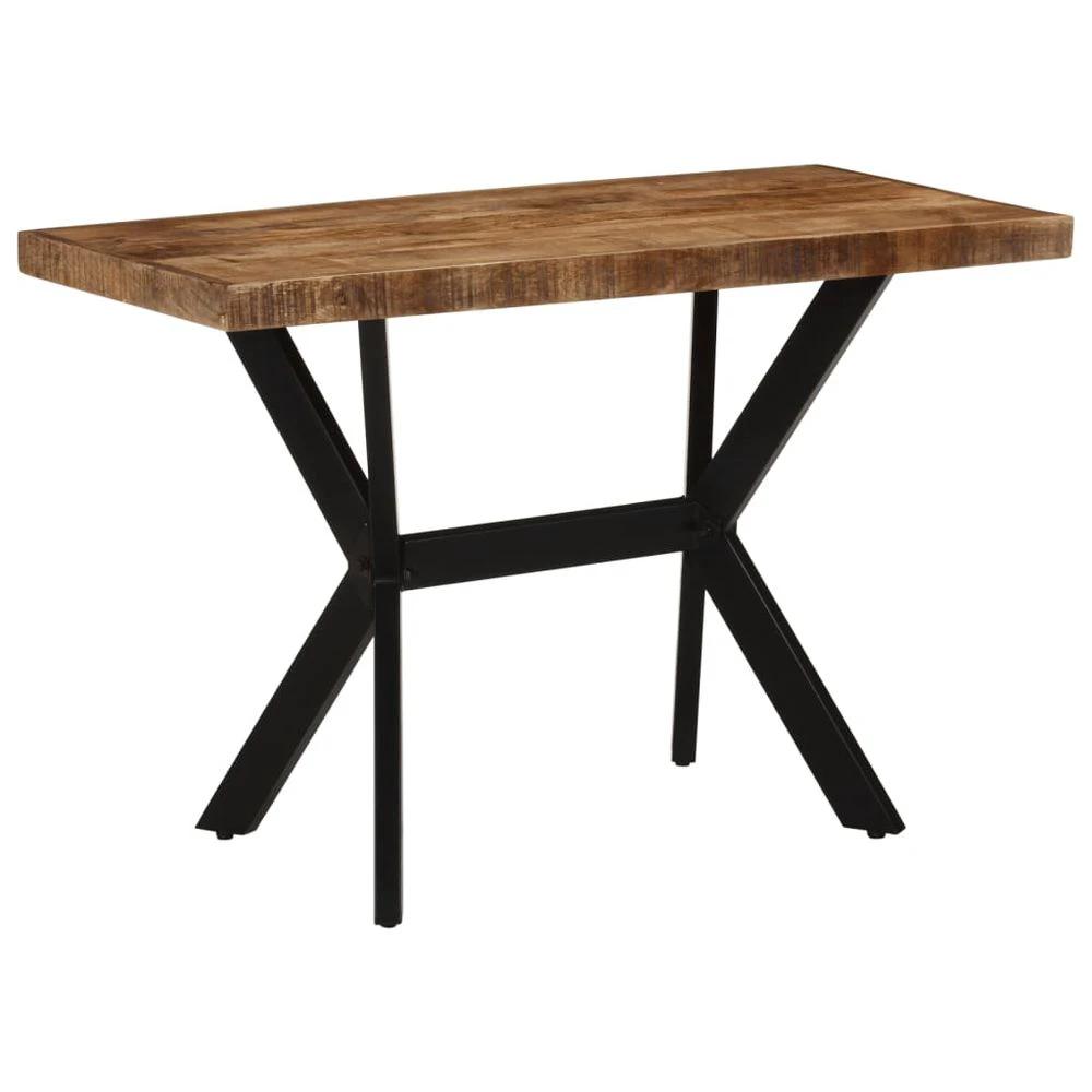 vidaXL Dining Table 110x55x75 cm vidaXL Solid Wood Mango - Uncategorized Dining Table