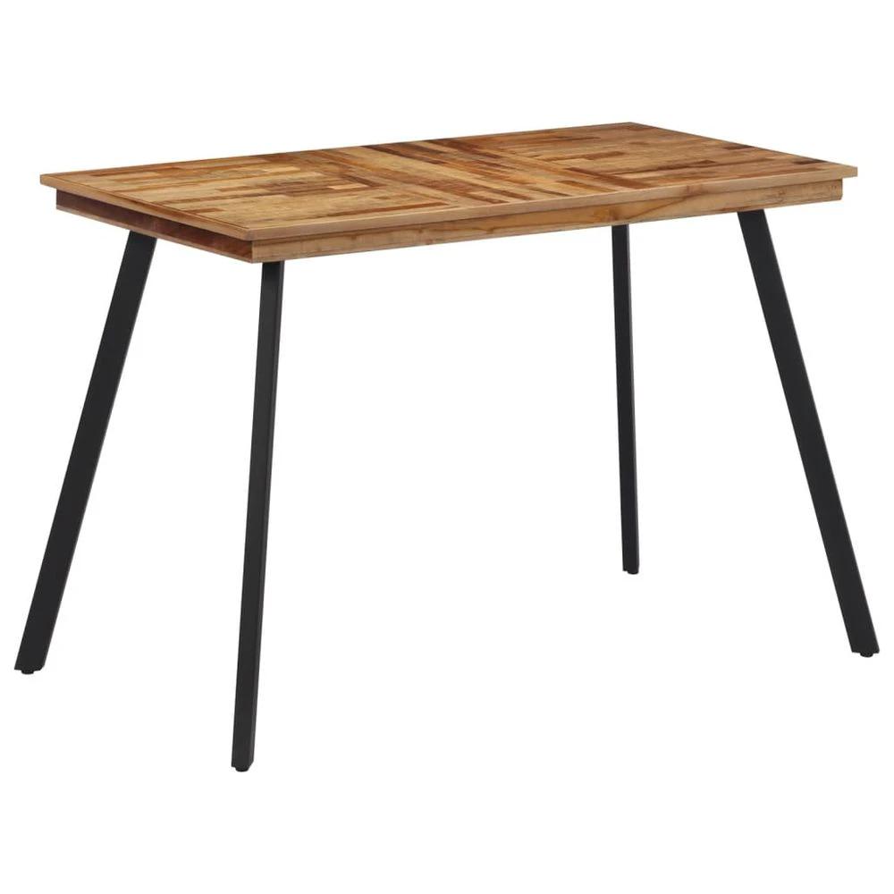 Dining Table 120x62x76 cm vidaXL Solid Wood Teak by vidaXL
