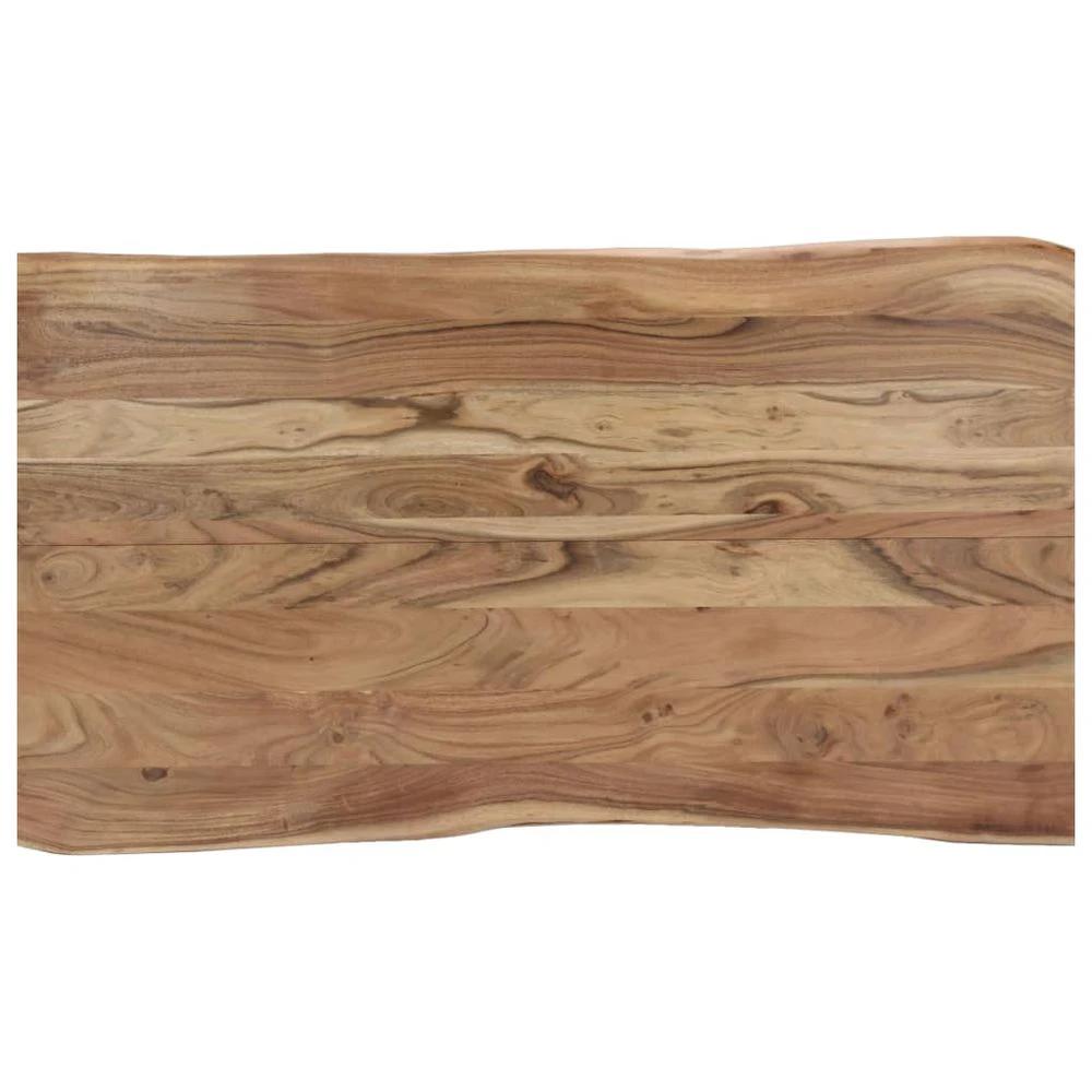 vidaXL Dining Table 140x80x76 cm vidaXL Solid Acacia Wood - Uncategorized Dining Table